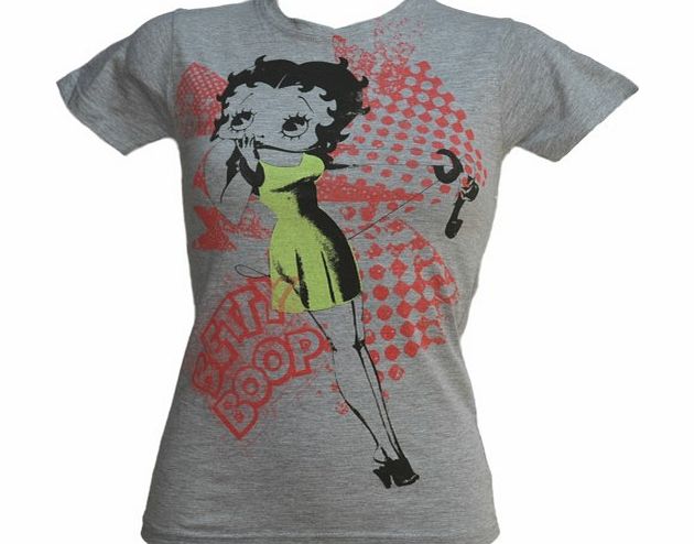 American Classics Ladies Grey Betty Boop T-Shirt from American Classics