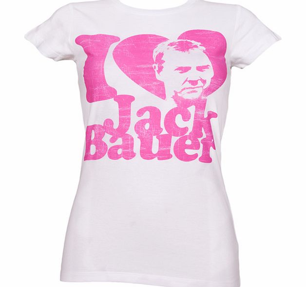 American Classics Ladies I love Jack Bauer 24 T-Shirt from