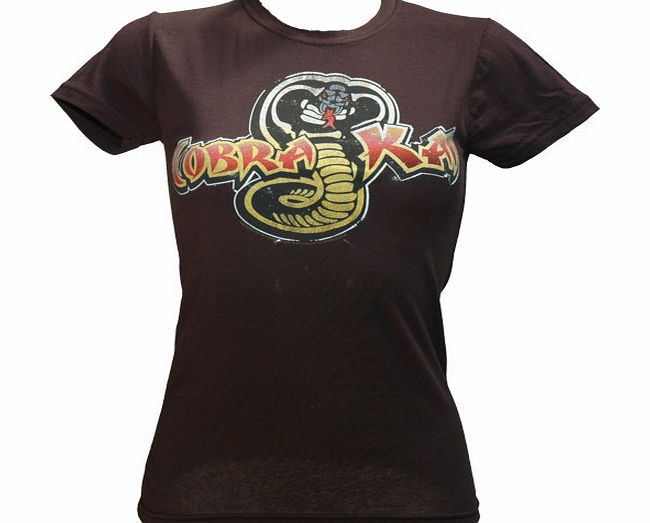 Ladies Karate Kid Cobra Kai Logo T-Shirt from American Classics