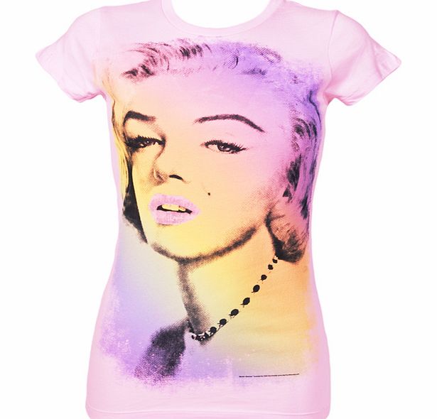 Ladies Marilyn Monroe Rainbow T-Shirt from