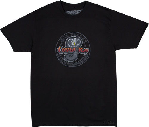 Men` Karate Kid Cobra Kai All Valley T-Shirt from American Classics