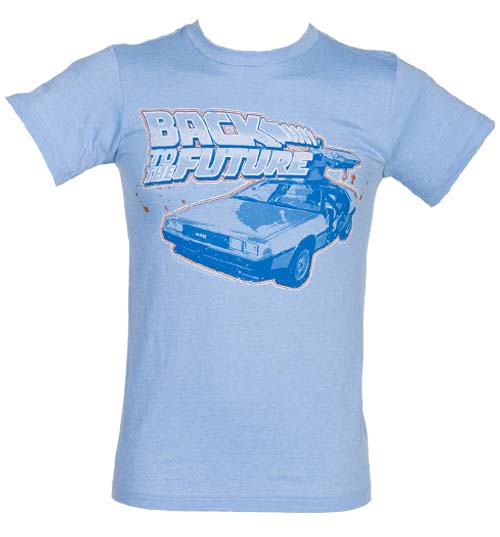 American Classics Mens Blue Back To The Future Delorean