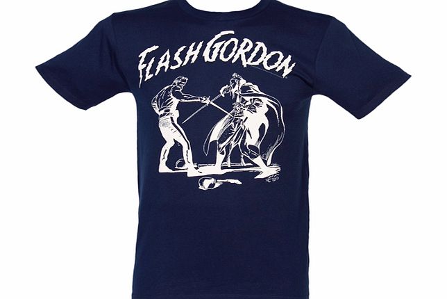 American Classics Mens Flash Gordon Fight T-Shirt from
