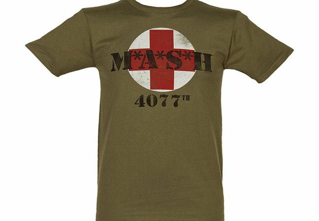 American Classics Mens M*A*S*H 4077 Khaki T-Shirt from
