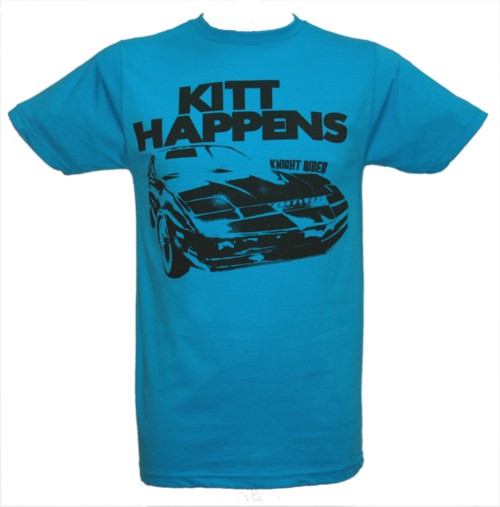 Turquoise KITT Happens Men` KITT T-Shirt from American Classics
