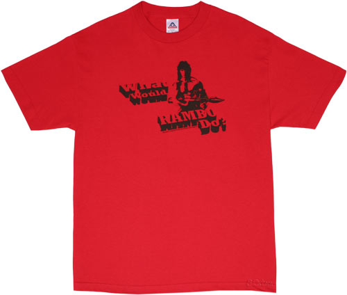 What Would Rambo Do Men` T-Shirt from American Classics