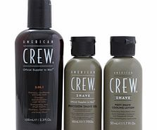 American Crew Gifts and Sets Travel Grooming Kit