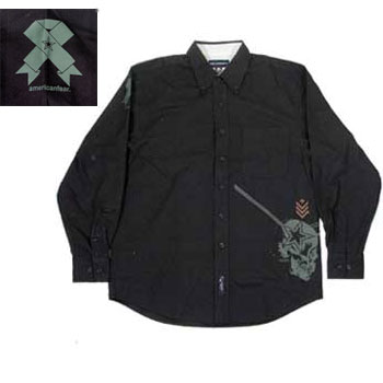 American Fear Clothing ArmySkull Club Shirt