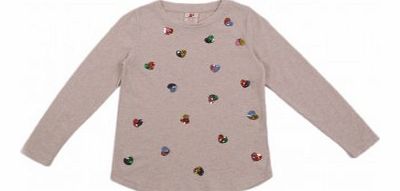 American Outfitters Hearts T-shirt Ecru `6 years,10 years,12