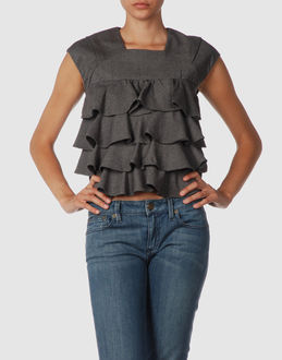 AMERICAN RETRO TOPWEAR Sleeveless t-shirts WOMEN on YOOX.COM