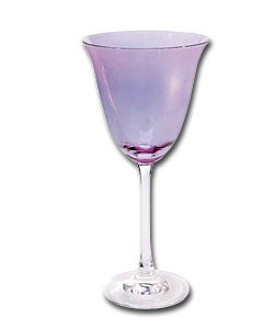 Amethyst Lustre 4 Piece Wine Glass Set