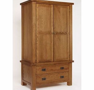 Ametis Brooklyn Rustic Oak Single Wardrobe