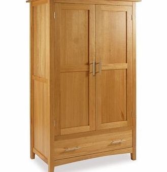 Ametis Hereford Oak Gents Wardrobe