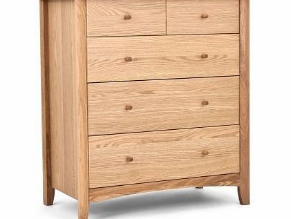 Ametis Home Origins Alba Oak 2 3 Drawer Chest