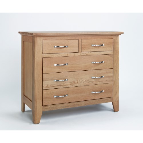 Ametis Robin Solid Oak 3 2 Drawer Chest
