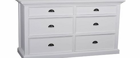 Ametis Whitehaven Painted 6 Drawer Chest Of Drawers