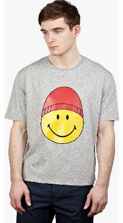 AMI  Smiley Print T-Shirt ami2408grym
