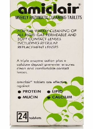 Amiclair Weekly Enzymatic Cleaning Tablets
