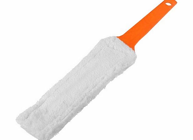 AMOS Microfibre Long Reach Radiator Heater Dusting Cleaning Washing Cloth Blinds Kitchen Bathroom Home Duster (Orange)
