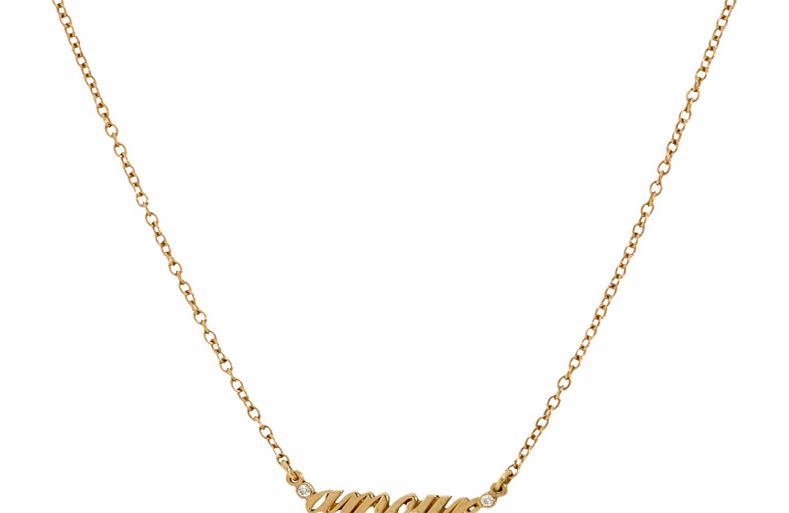 Amour Necklace - Rose Gold