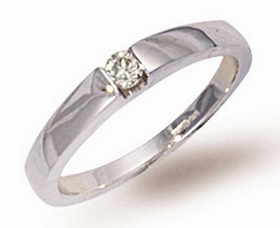 Ampalian Jewelery white gold Engagement Ring 