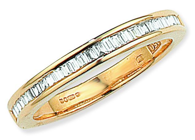 Ampalian Jewellery 18 carat Gold Diamond Eternity Ring (601)