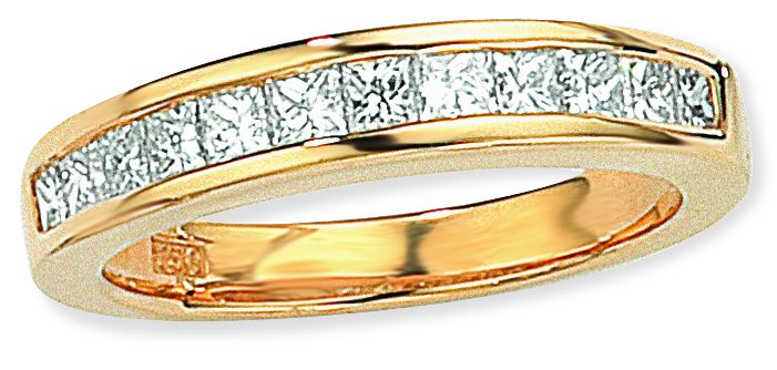 Ampalian Jewellery 18 carat Gold Diamond Eternity Ring (613)