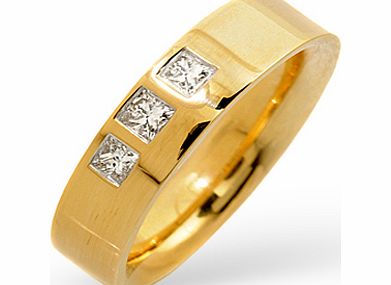 Ampalian Jewellery 18 Carat Gold Diamond Wedding Ring (167)