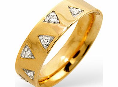 Ampalian Jewellery 18 Carat Gold Diamond Wedding Ring 193