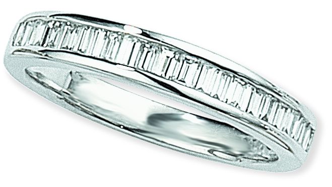 18 carat White Gold Diamond Eternity Ring (702)