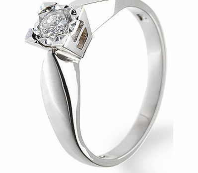 Ampalian Jewellery Diamond Solitaire Engagement Ring (D25)
