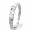 Ampalian Jewellery Diamond Trilogy White Gold Ring