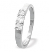 Ampalian Jewellery Diamond Trilogy White Gold Ring