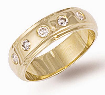 Ampalian Jewellery Diamond Wedding Ring (265)