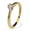 Ampalian Jewellery Gold Diamond Solitaire Engagement Ring