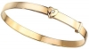 Ampalian Jewellery Gold Heart Baby Bangle