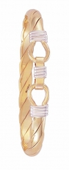 Ampalian Jewellery Gold Rope Bangle