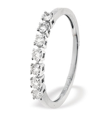 Ampalian Jewellery Platinum Diamond Eternity Ring (092)