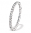 Ampalian Jewellery Platinum Diamond Full Eternity Ring