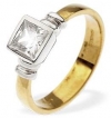 Princess Cut Diamond Solitaire Ring