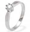 Ampalian Jewellery Quarter Carat White Gold Diamond Engagement Ring