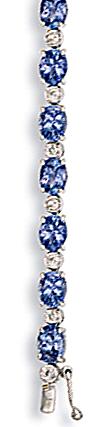 Ampalian Jewellery Tanzanite Diamond Bracelet (R35)