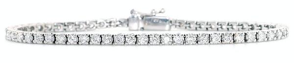 White Gold Diamond Bracelet (108)