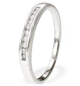 Ampalian Jewellery White Gold Diamond Eternity Ring (107)