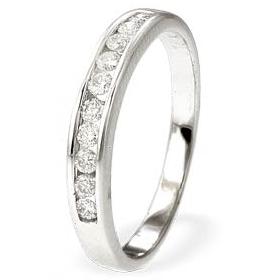 Ampalian Jewellery White Gold Diamond Eternity Ring (113)