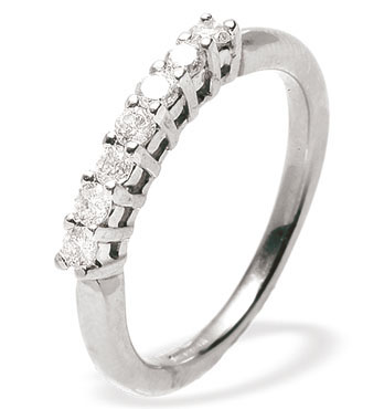 Ampalian Jewellery White Gold Diamond Eternity Ring (132)