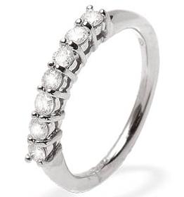 Ampalian Jewellery White Gold Diamond Eternity Ring (133)