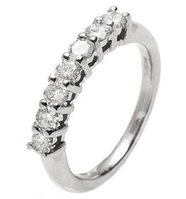 Ampalian Jewellery White Gold Diamond Eternity Ring (135)