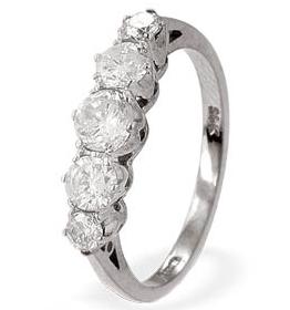 White Gold Diamond Eternity Ring (152)