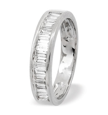 Ampalian Jewellery White Gold Diamond Eternity Ring (251)